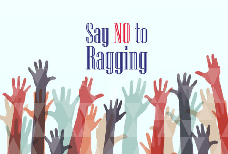 Ragging Awareness Banner
